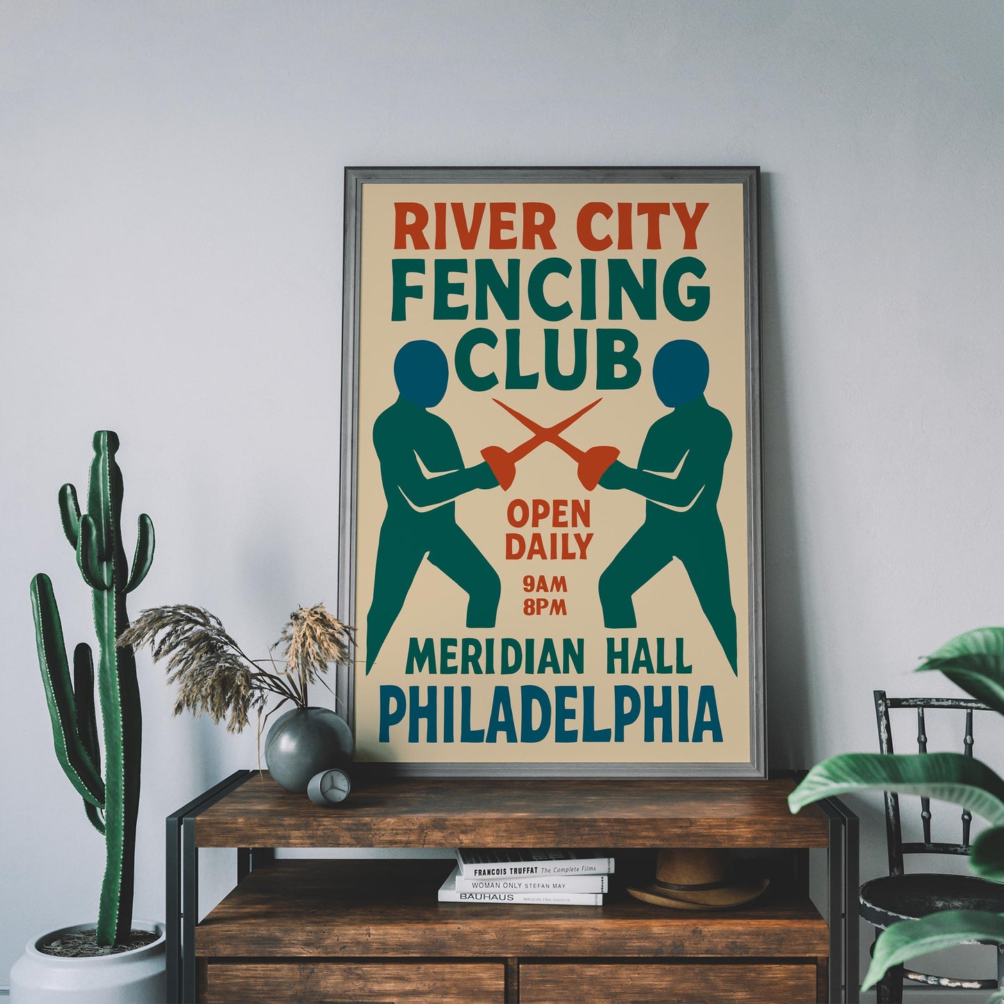 River City Fencing Poster