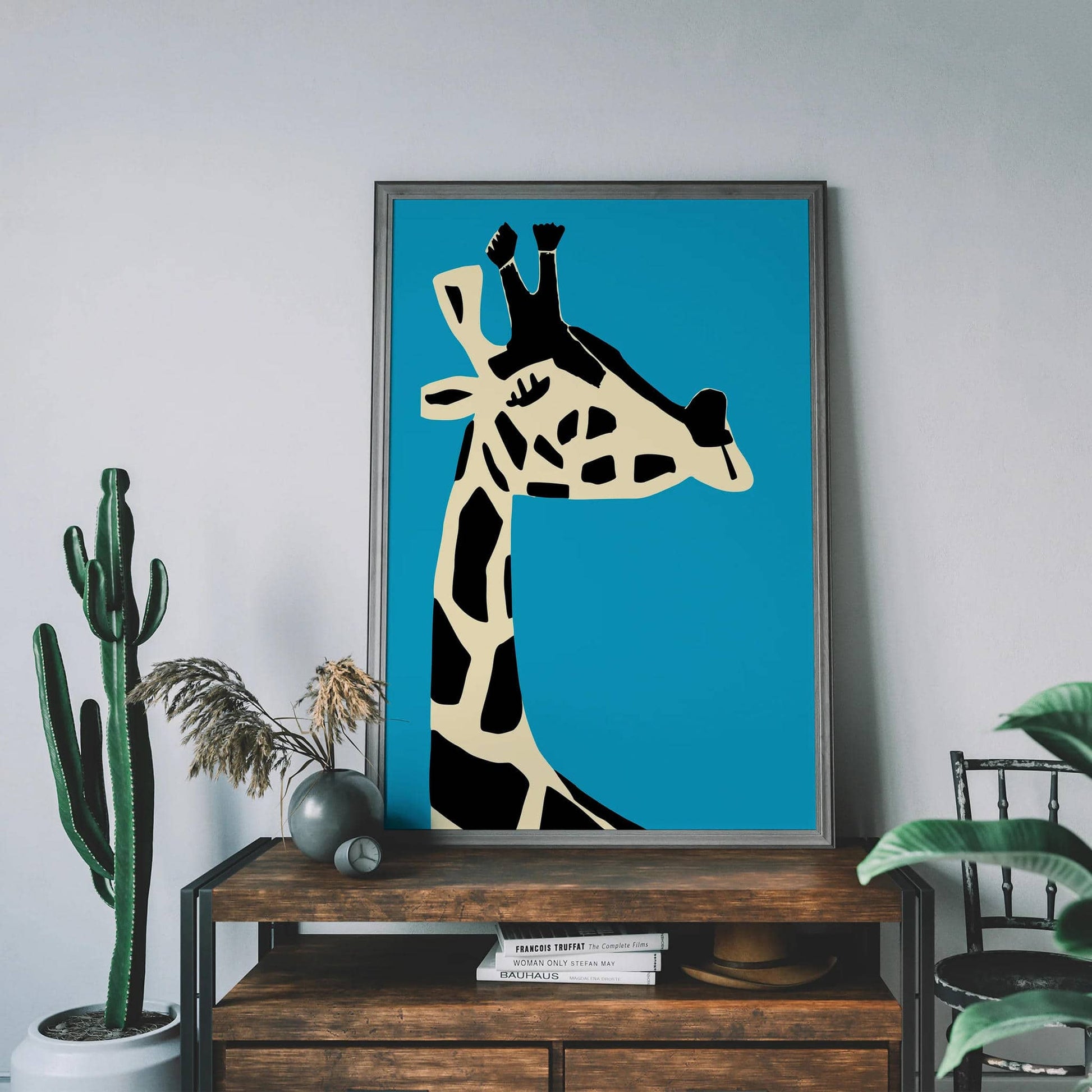 Cute Baby Giraffe Poster - HypeSheriff