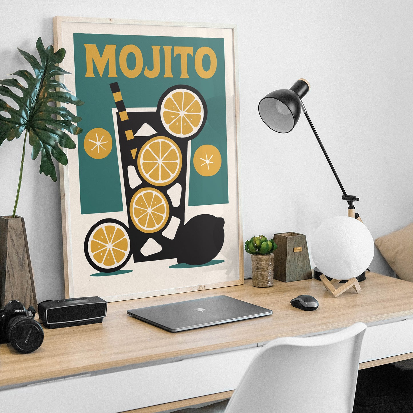 Mojo Citrus Cocktail Poster