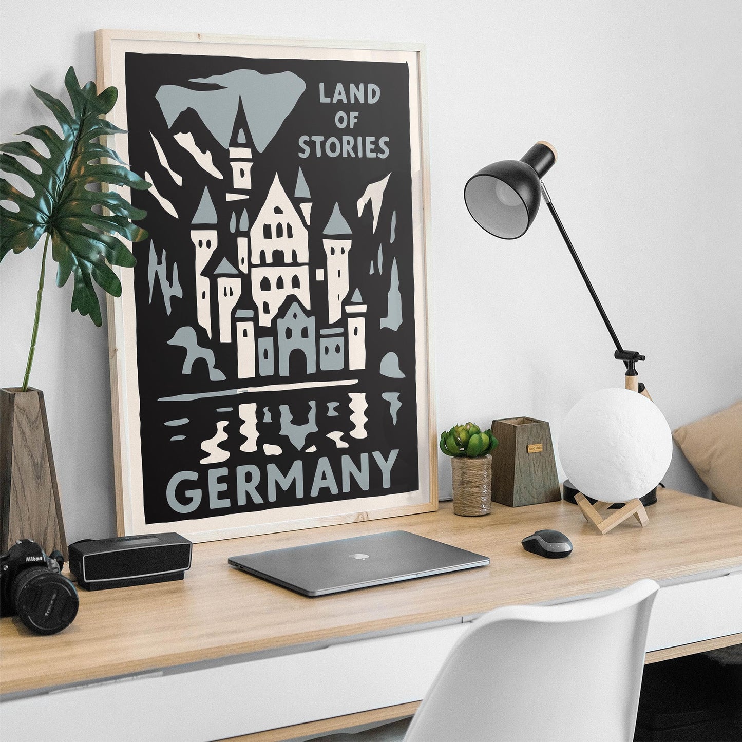 Germany Castle Travel Poster