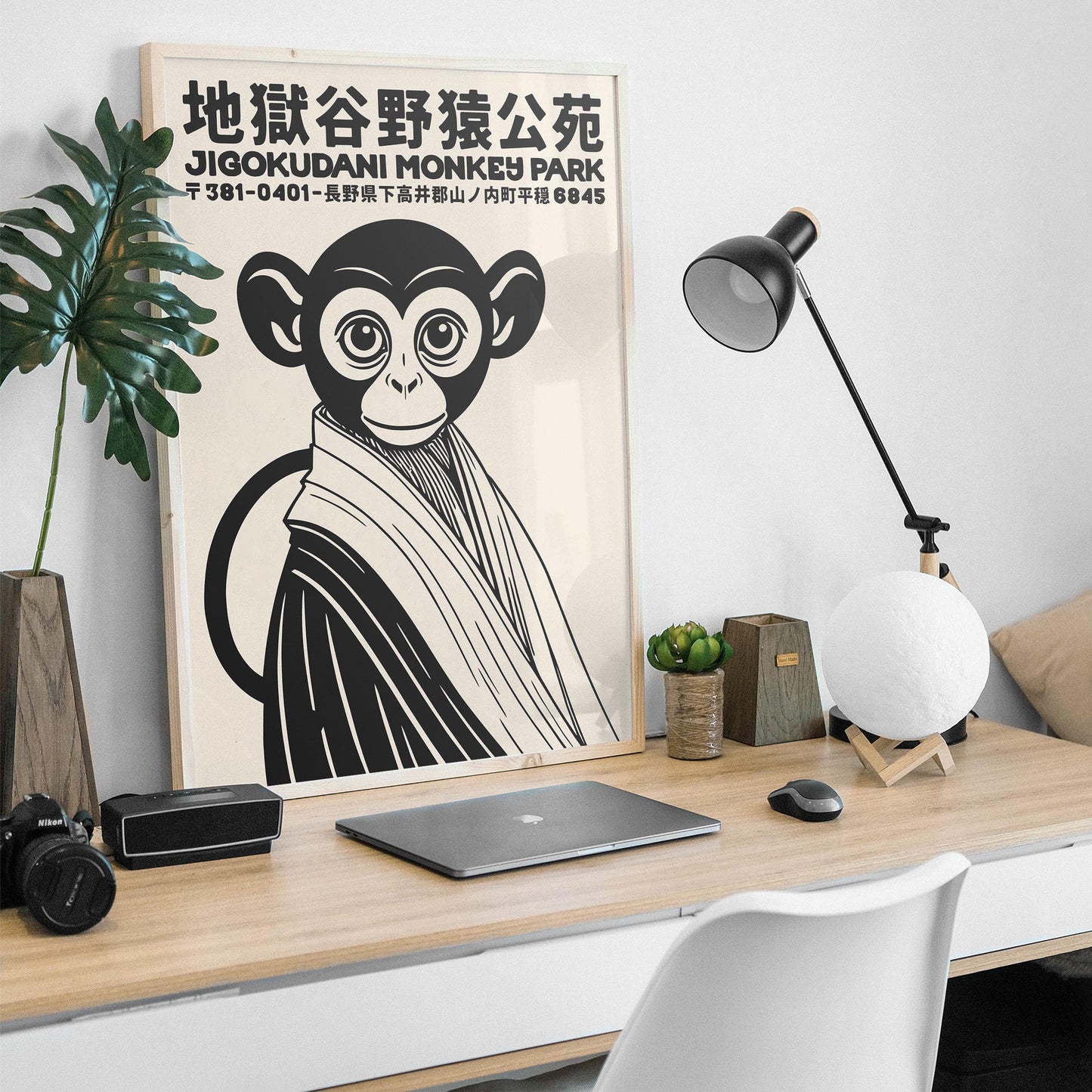 Jigokudani Monkey Park Print