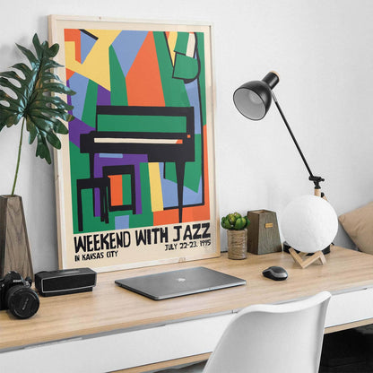 1995 Jazz Festival Art Print