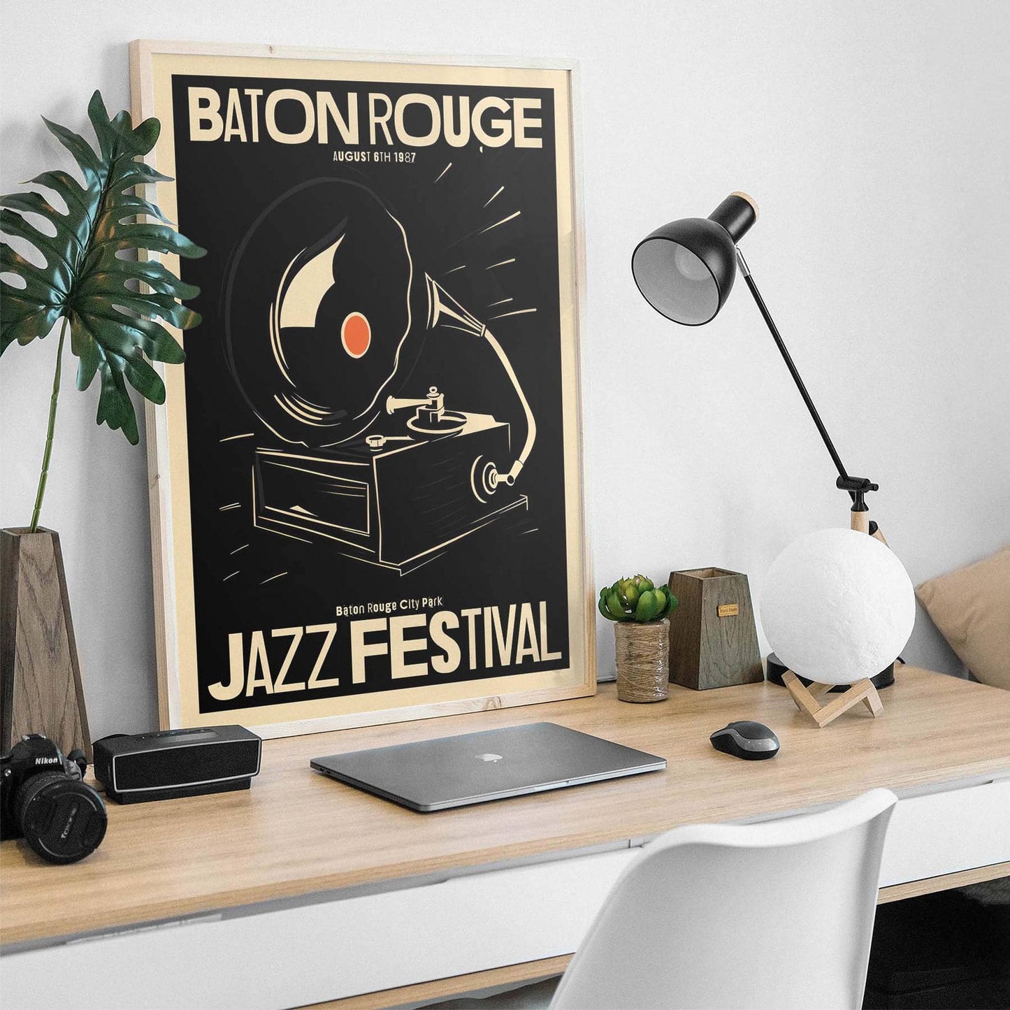 Baton Rouge Jazz Festival Poster Print