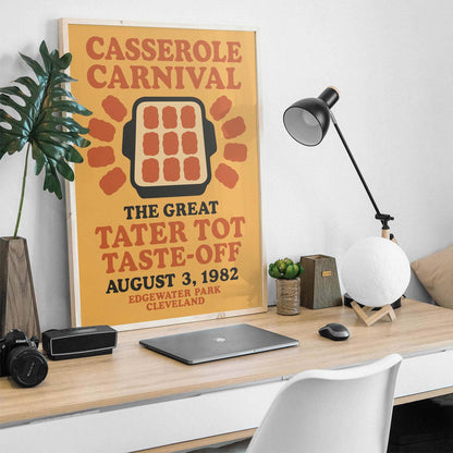 Casserole Carnival Poster Print