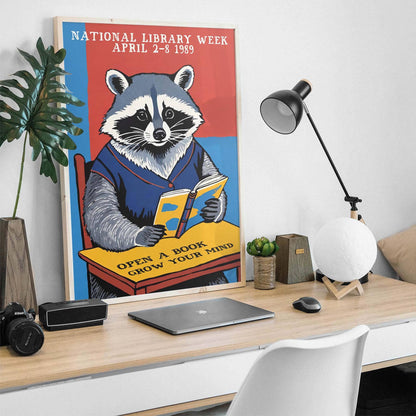 Library Week 1989 Poster