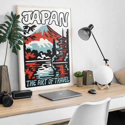 Japan The Art of Travel Poster