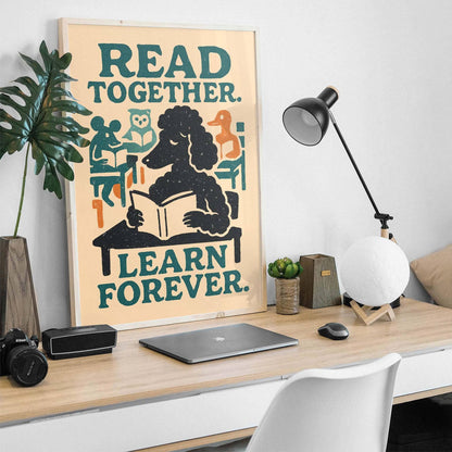 Read Together Poster Print