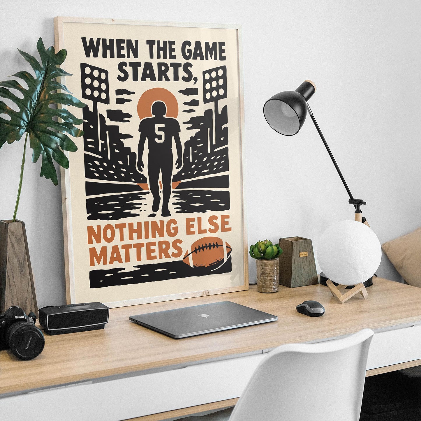 Game Day Football Poster
