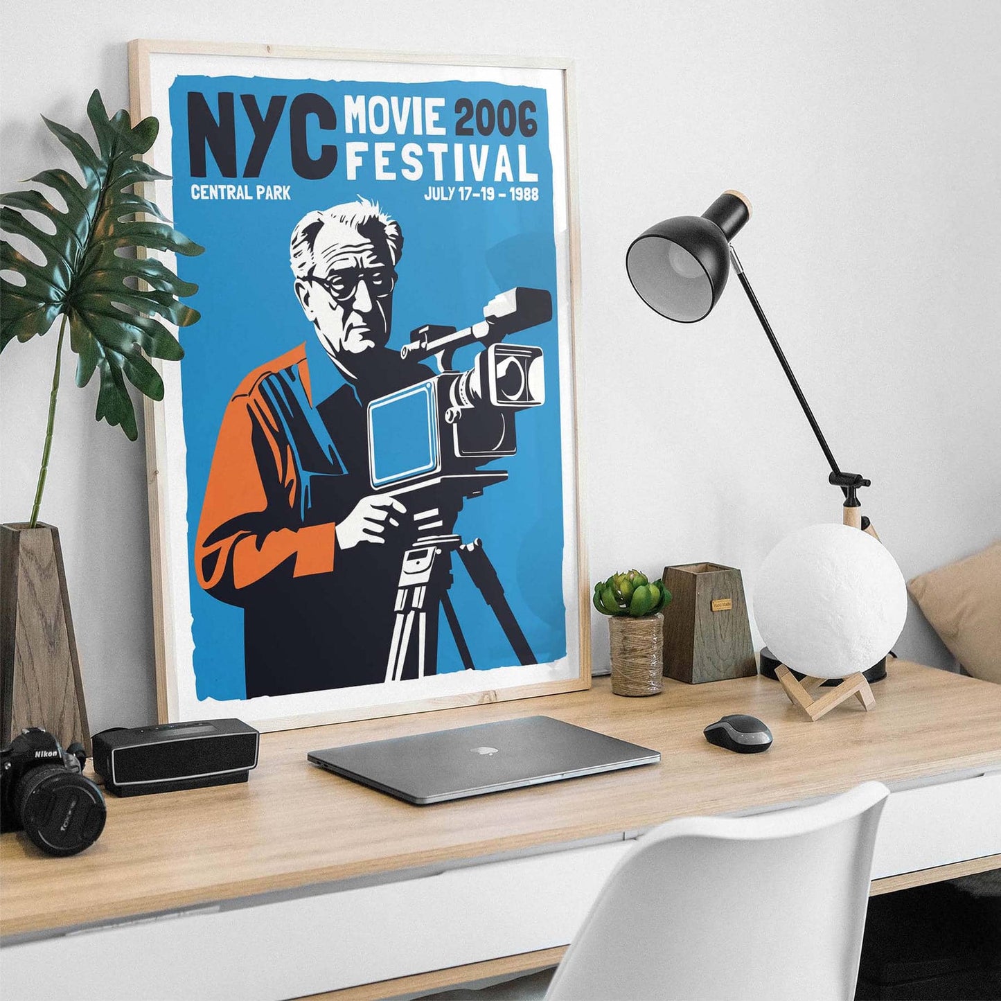 NYC Movie Festival 1988 Poster Print