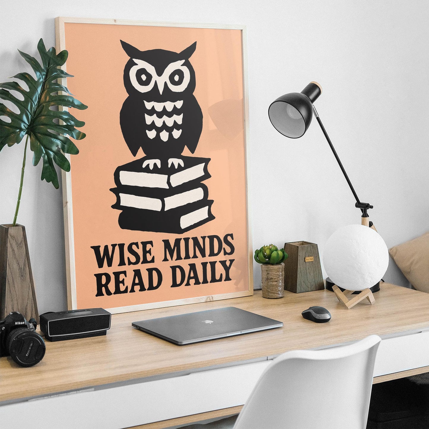 Wise Owl Poster Print