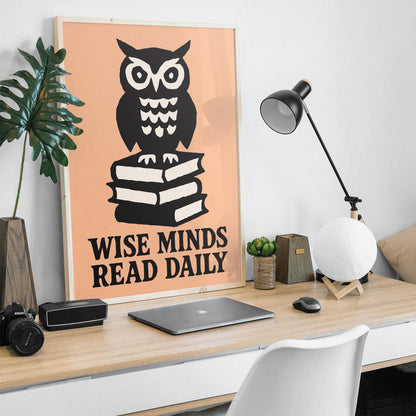 Wise Owl Poster Print