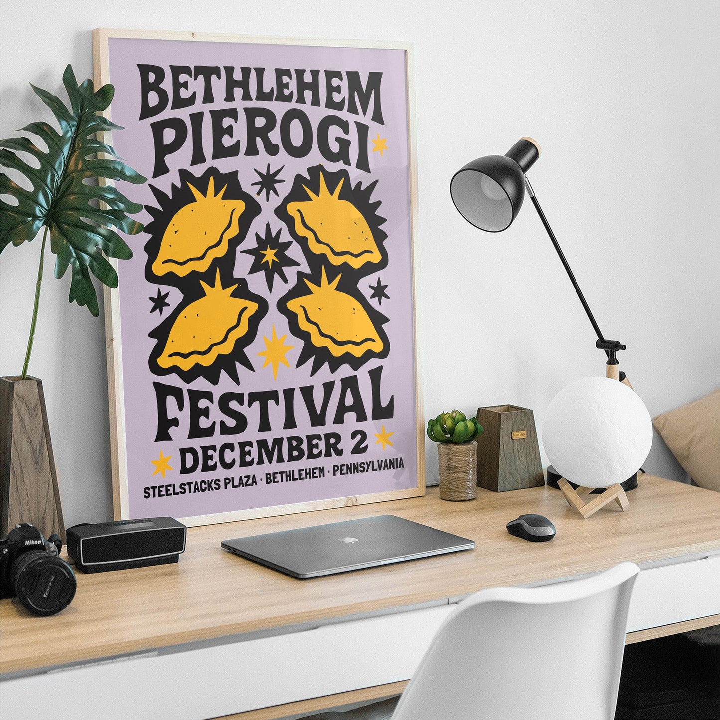 Bethlehem Pierogi Festival Poster