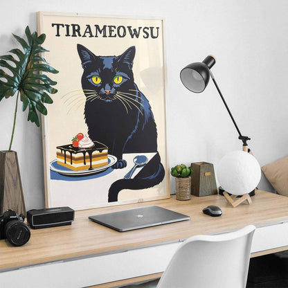 Tirameowsu Dessert Cat