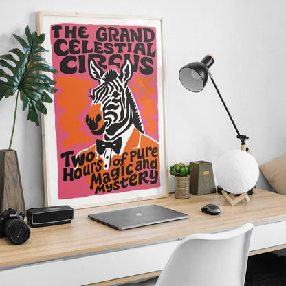 The Grand Celestial Circus Poster