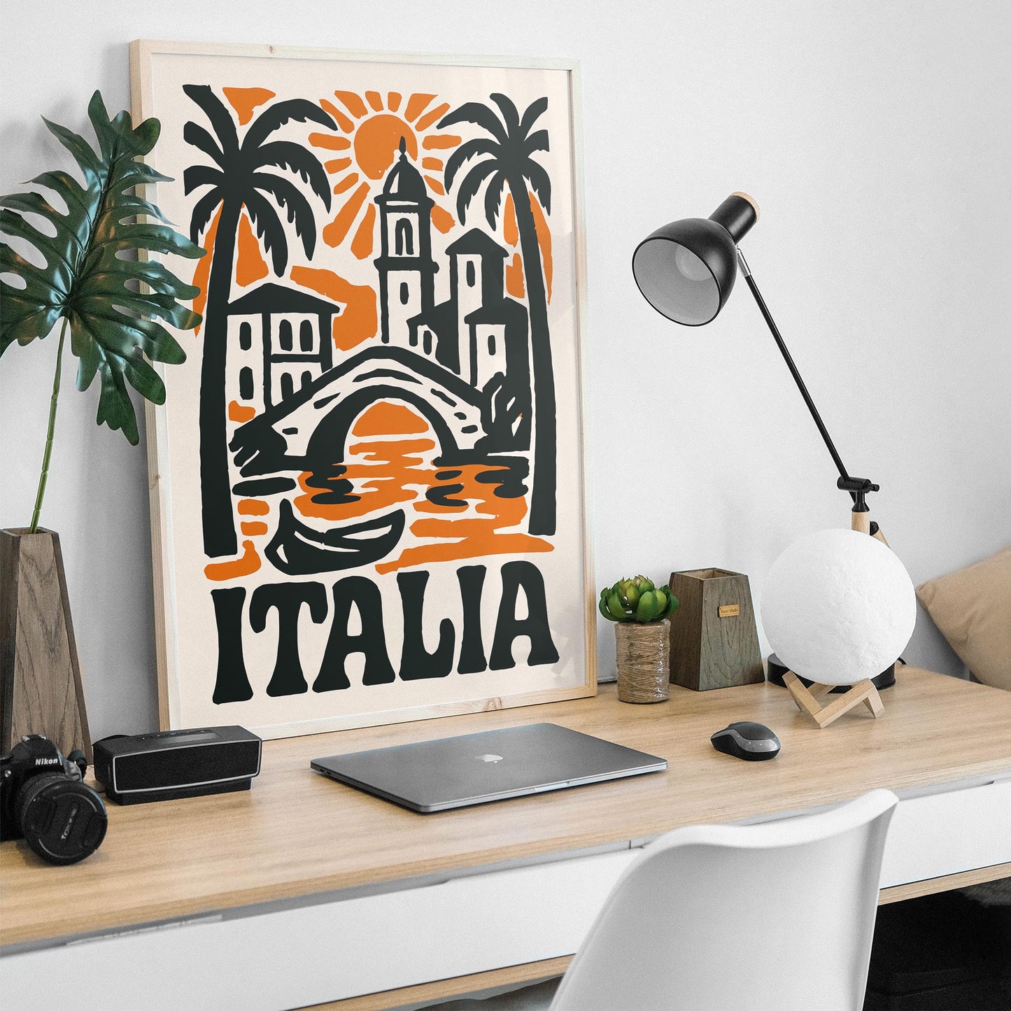 Italia Travel Poster Print