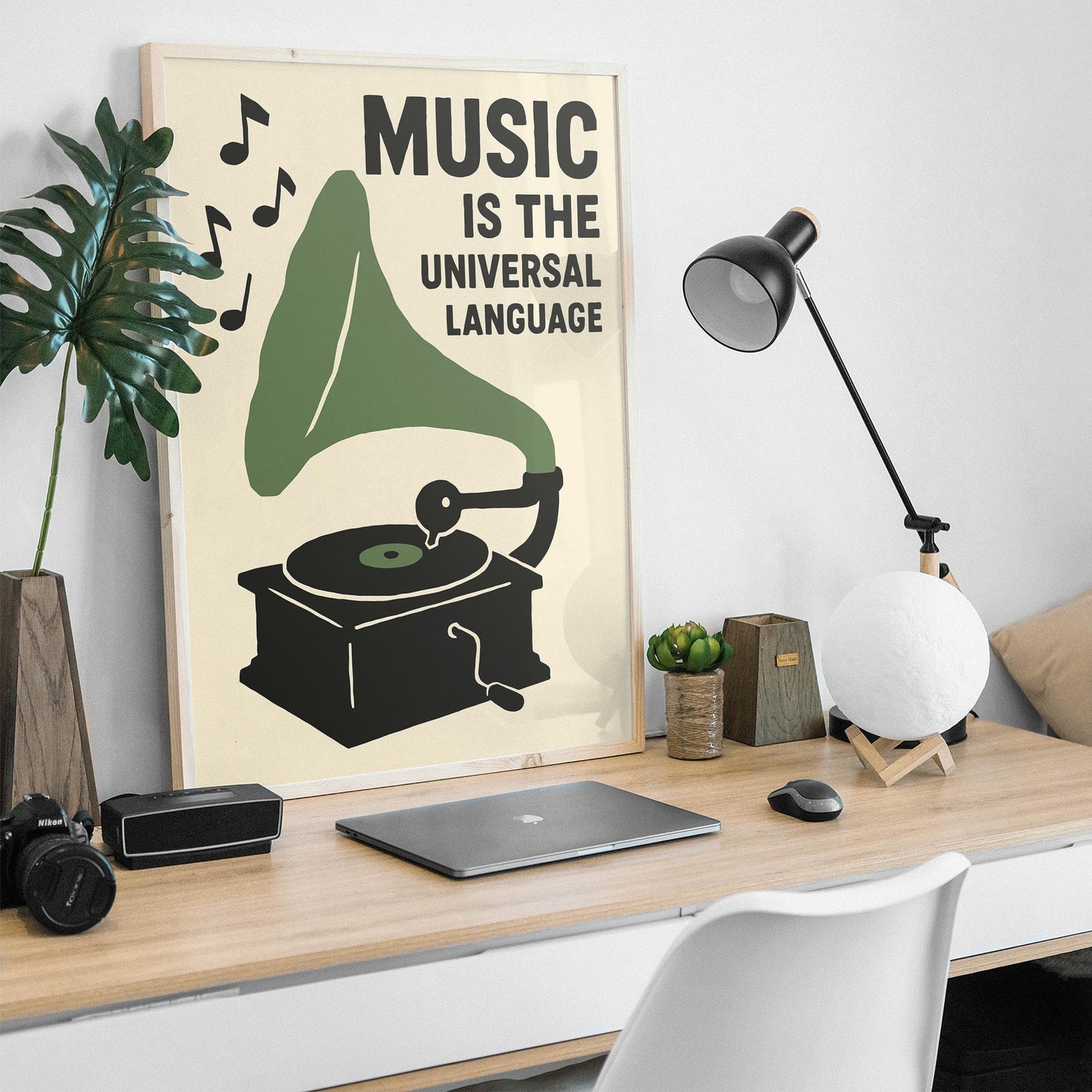 Universal Music Gramophone Poster