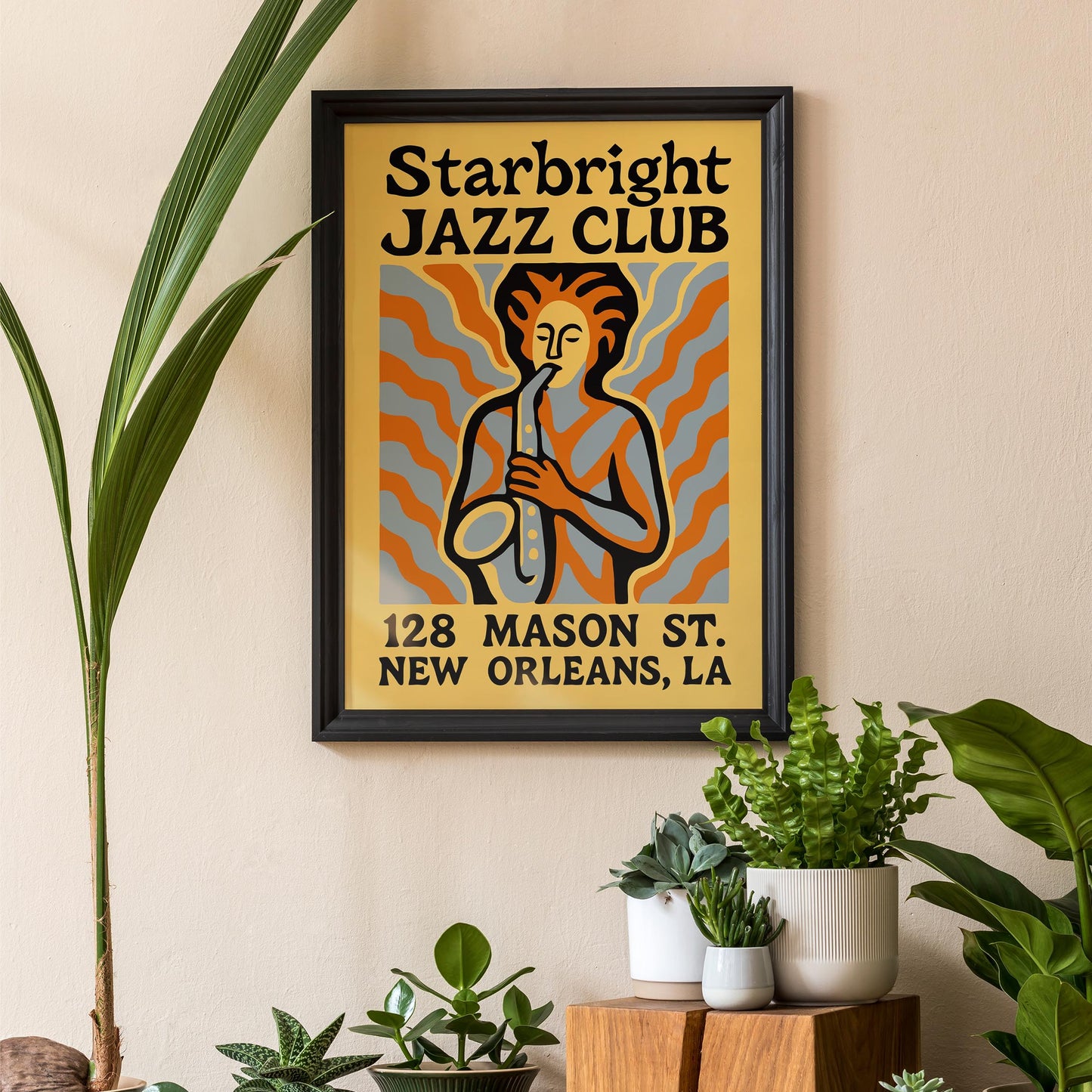 Starbright Jazz Club Poster