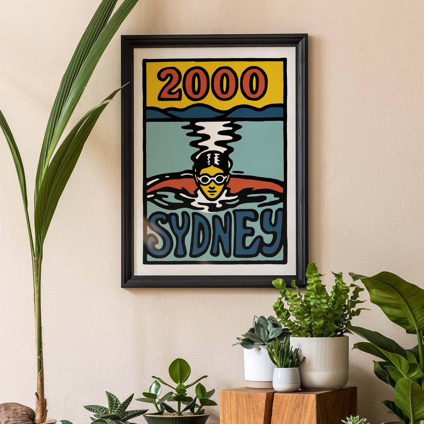2000 Sydney Swimming Poster