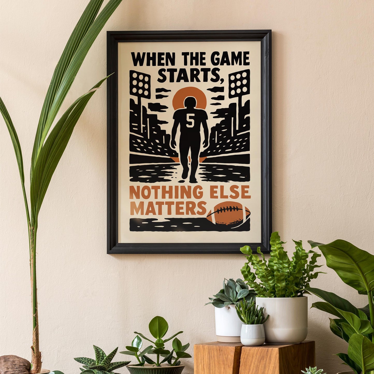 Game Day Football Poster