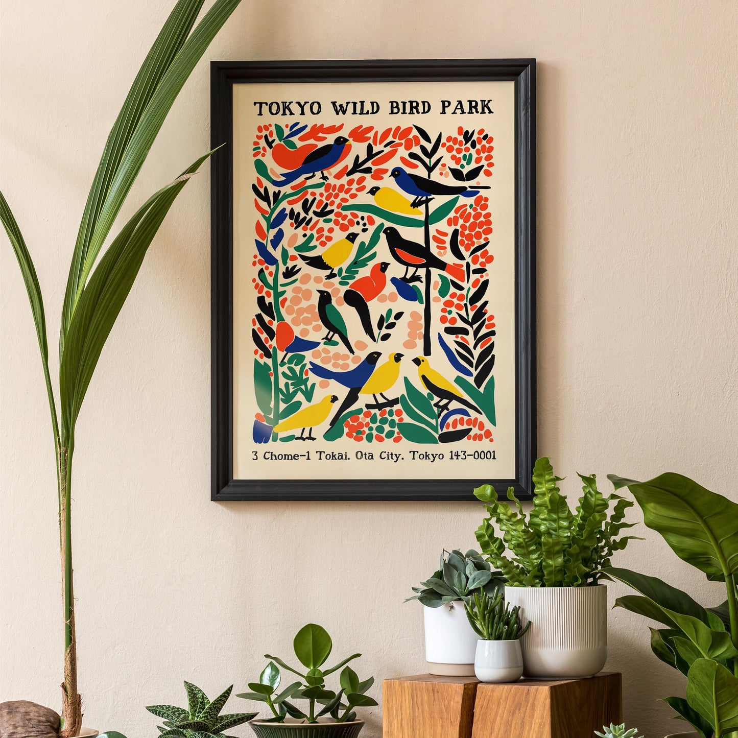 Tokyo Wild Bird Park Poster