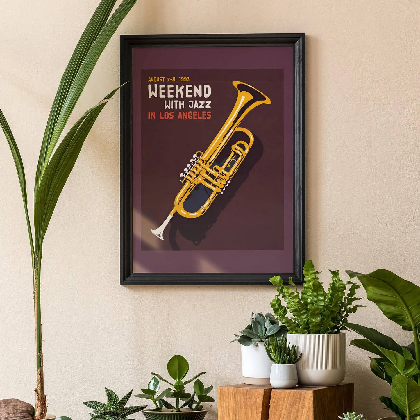 Weekend with Jazz – LA 1993 Poster