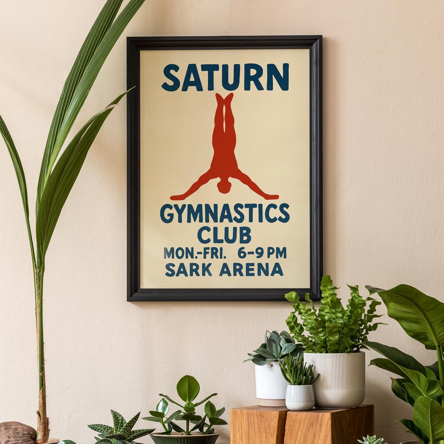 Saturn Gymnastics Club Poster