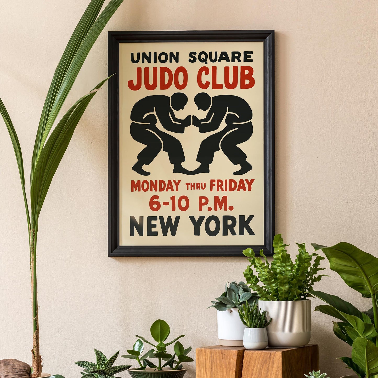 Union Square Judo Club Poster