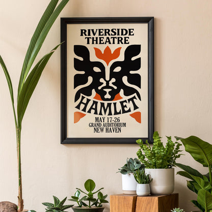 Hamlet Theatre Poster Print