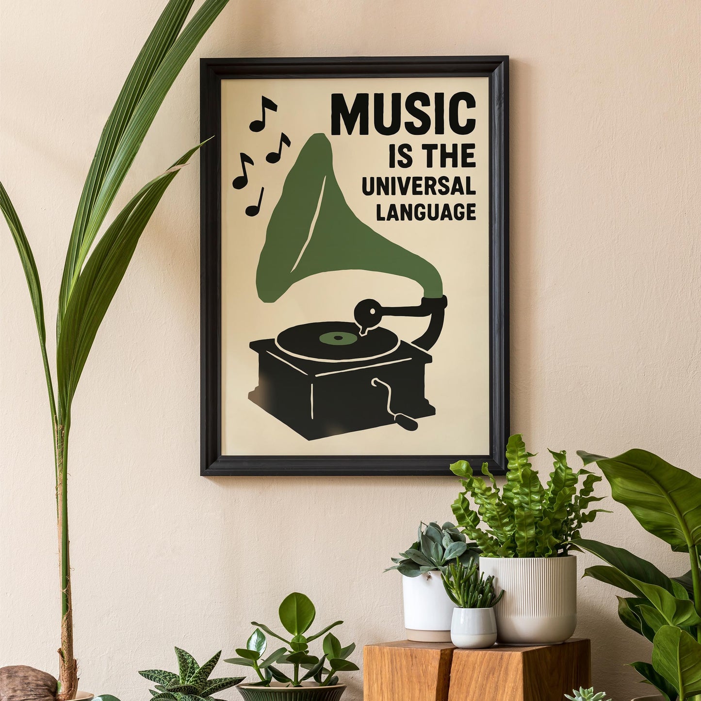 Universal Music Gramophone Poster