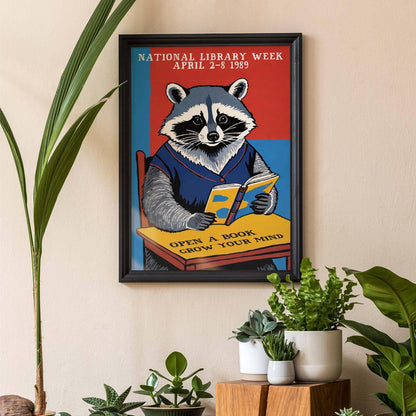 Library Week 1989 Poster