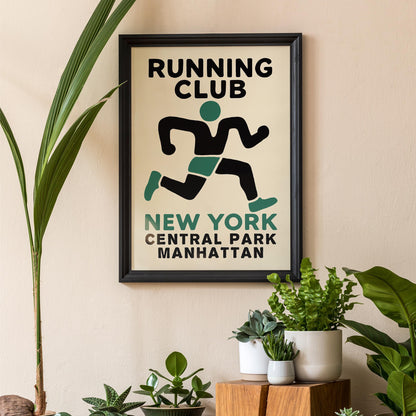 Running Club NYC Poster