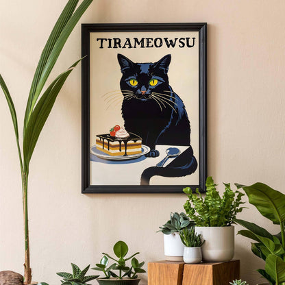 Tirameowsu Dessert Cat