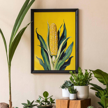 Corn Harvest Poster Print