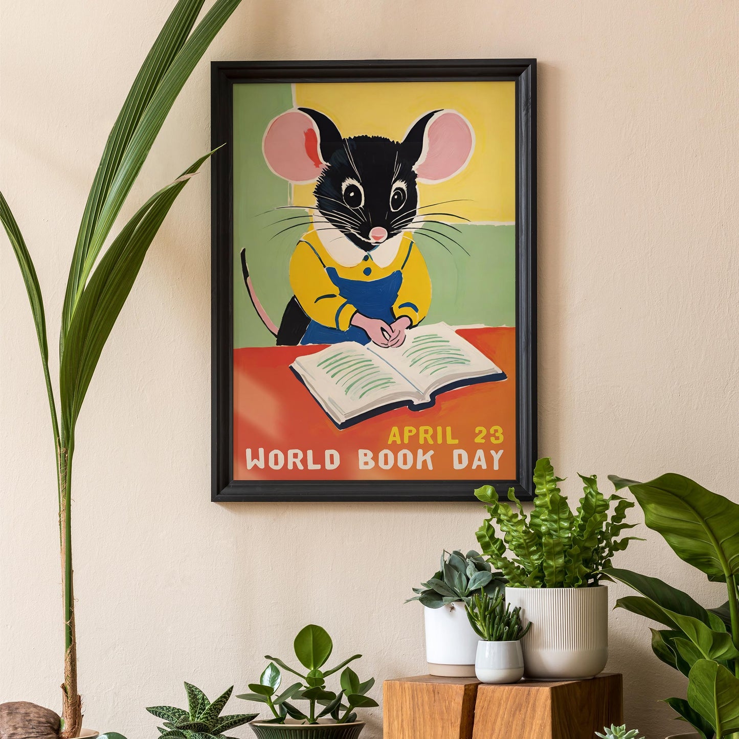World Book Mouse Poster