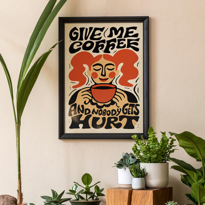 Coffee First Wall Art