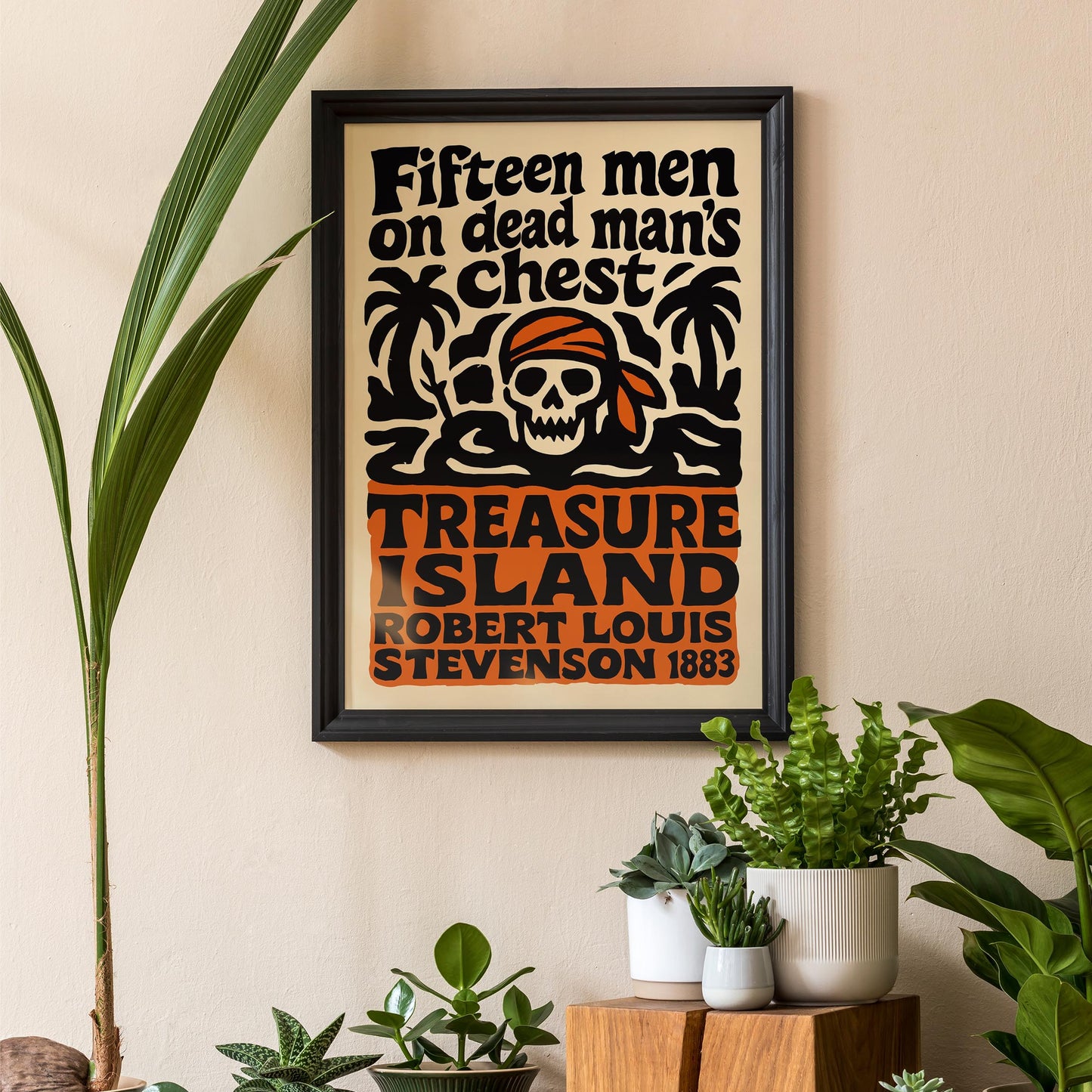 Treasure Island Vintage Poster