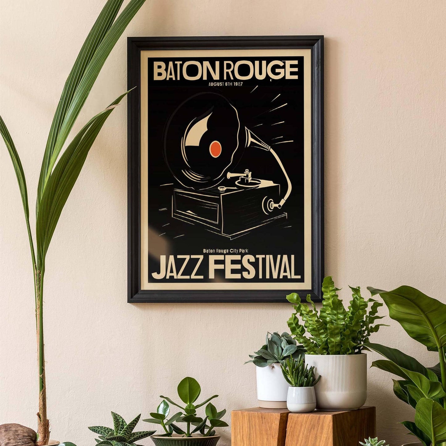 Baton Rouge Jazz Festival Poster Print