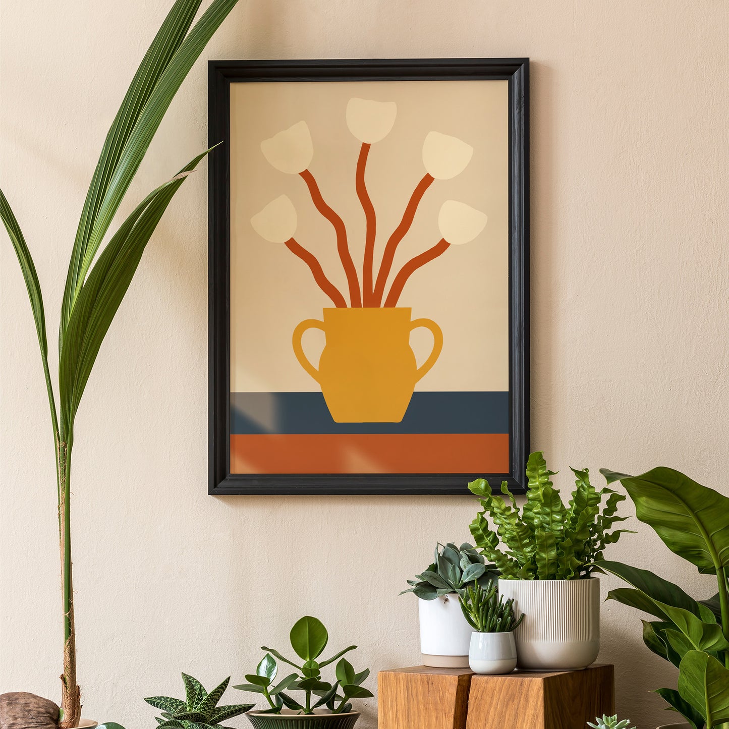 Minimalist Vase Still Life Poster