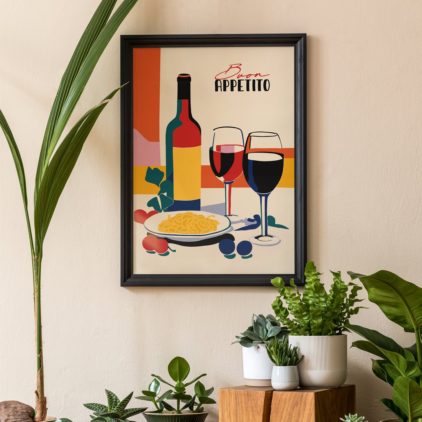 Buon Appetito, Italian Kitchen Art Print