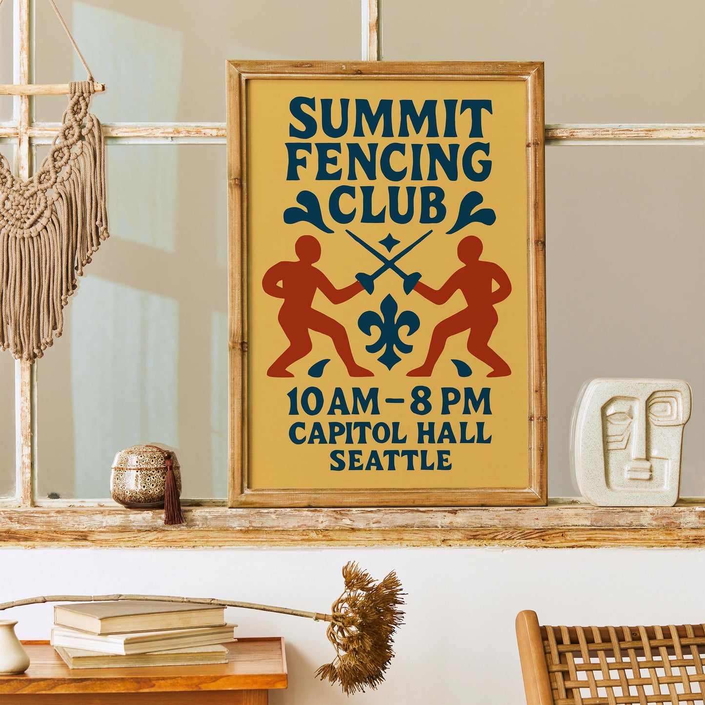 Summit Fencing Club Poster