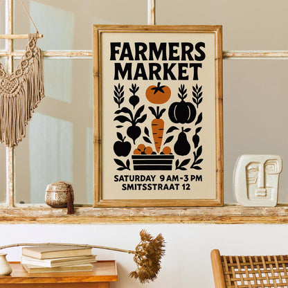Farmers Market Poster Print