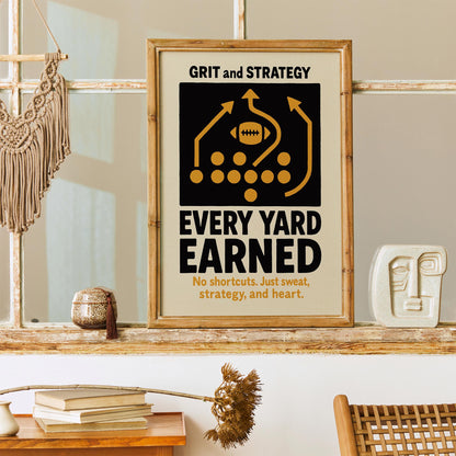 Football Motivation Poster