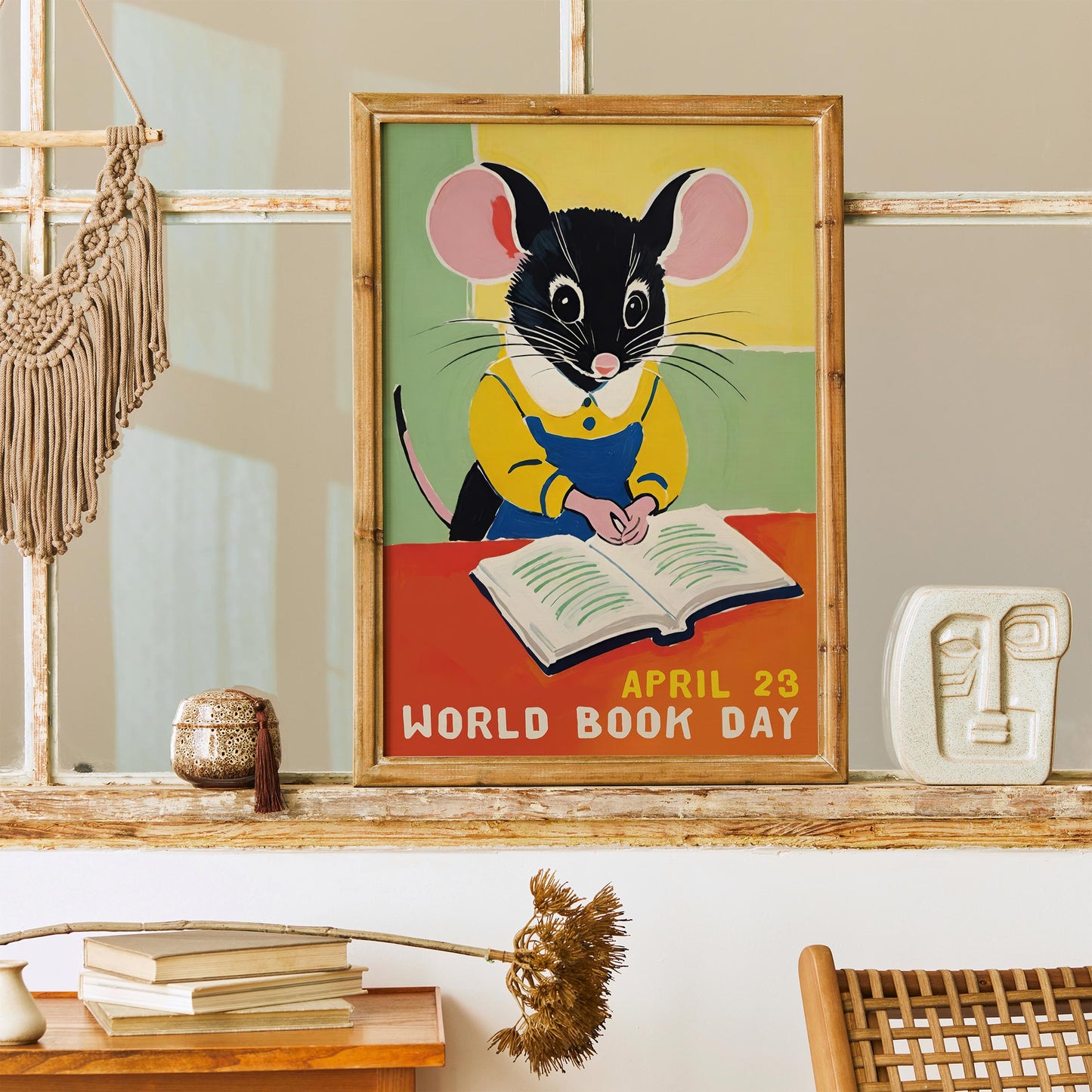 World Book Mouse Poster