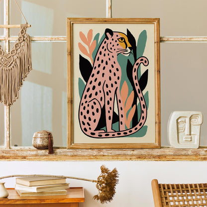 Spotted Cat Art Print