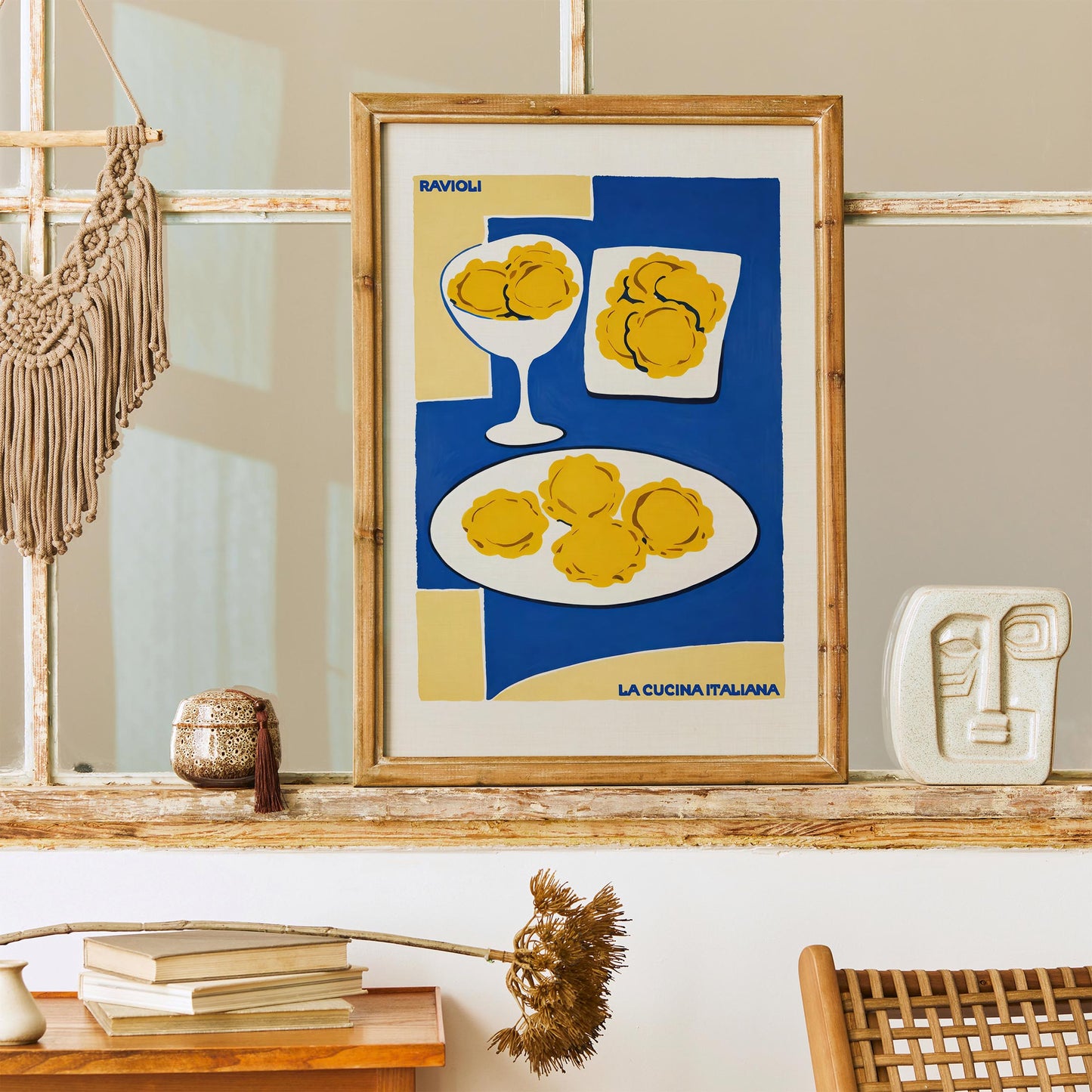 Ravioli Pasta Italian Food Print