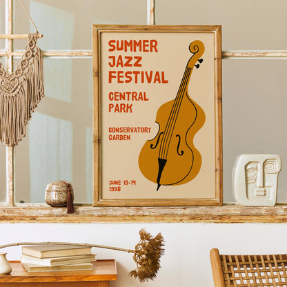 Summer Jazz Festival Poster