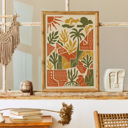 Stay Rooted Bohemian Poster
