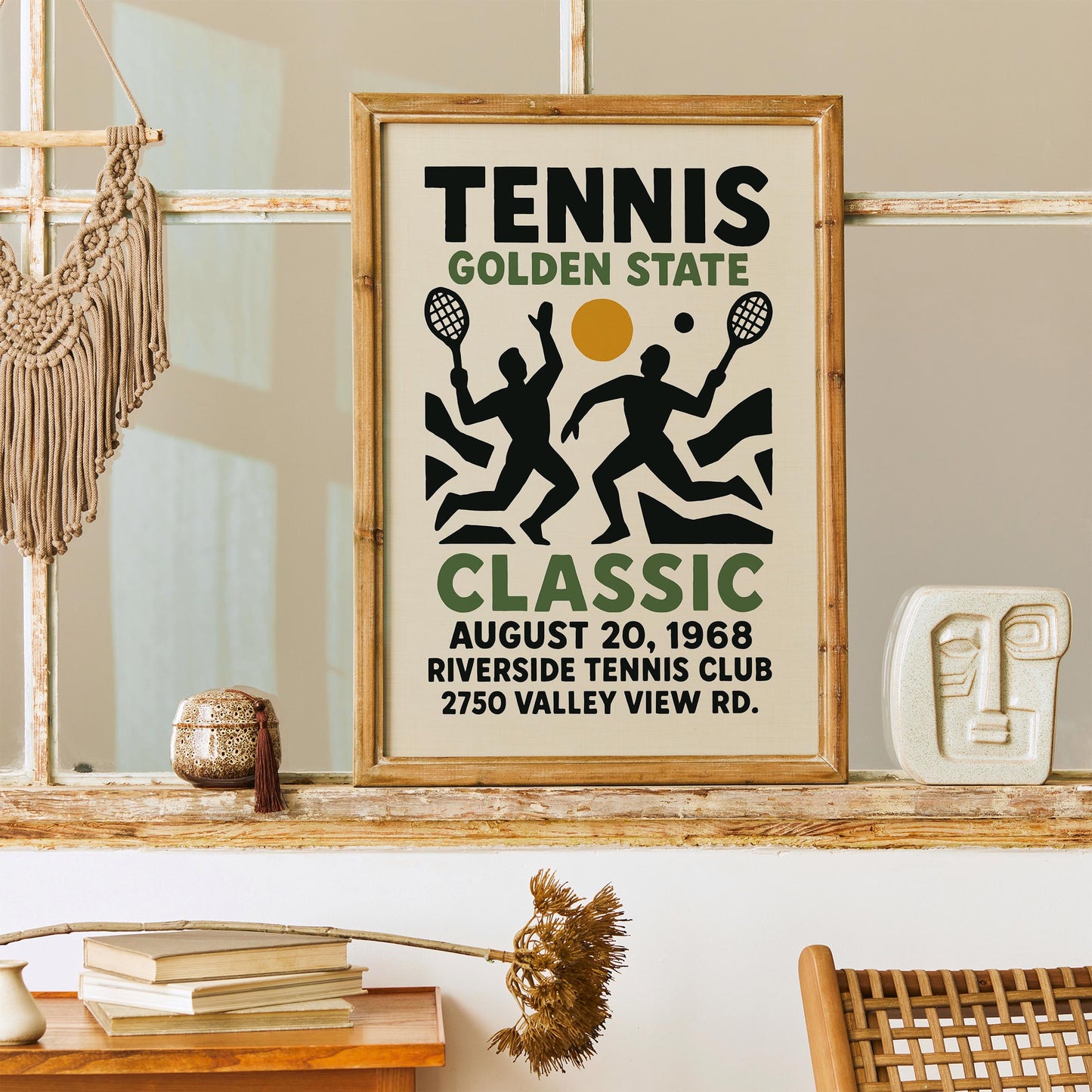 Tennis Classic Poster Print