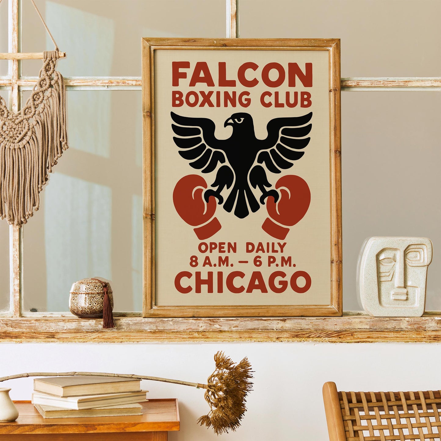 Falcon Boxing Club Poster