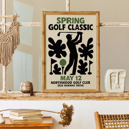 Spring Golf Classic Poster